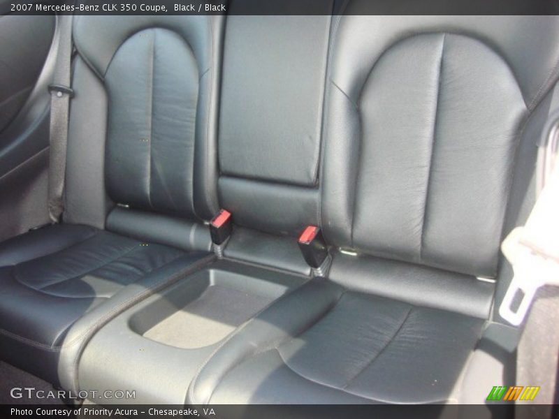 Black / Black 2007 Mercedes-Benz CLK 350 Coupe