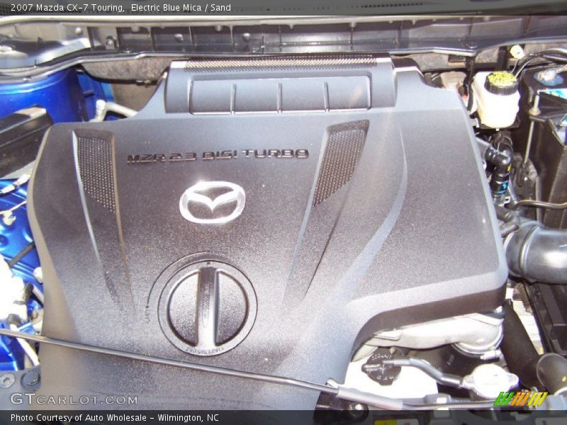 Electric Blue Mica / Sand 2007 Mazda CX-7 Touring