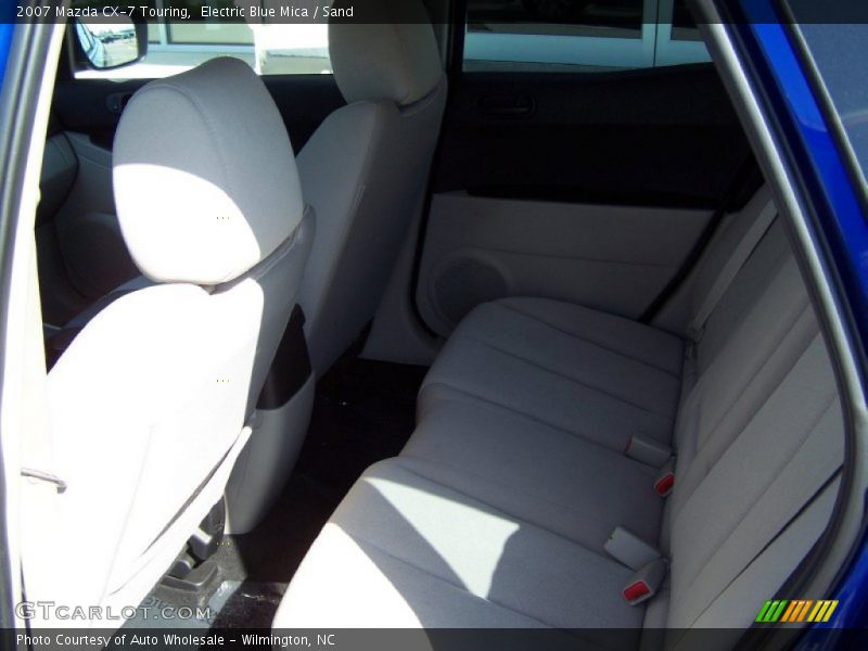 Electric Blue Mica / Sand 2007 Mazda CX-7 Touring