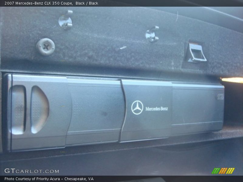 Black / Black 2007 Mercedes-Benz CLK 350 Coupe