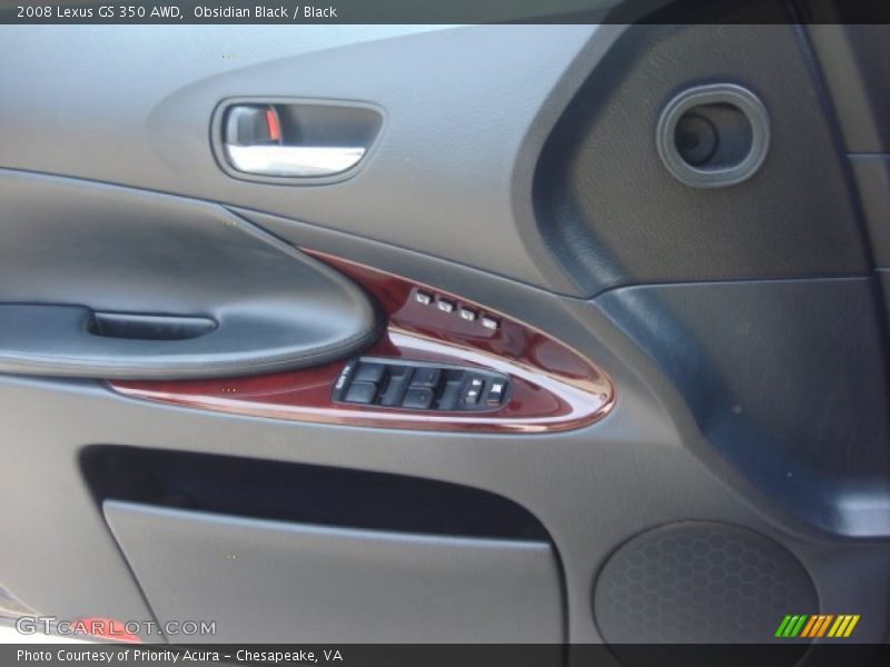 Obsidian Black / Black 2008 Lexus GS 350 AWD