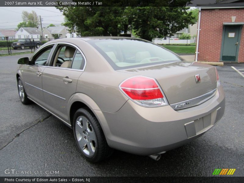 Golden Cashmere Metallic / Tan 2007 Saturn Aura XE