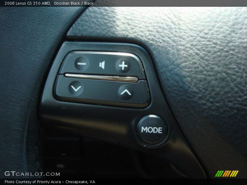 Obsidian Black / Black 2008 Lexus GS 350 AWD