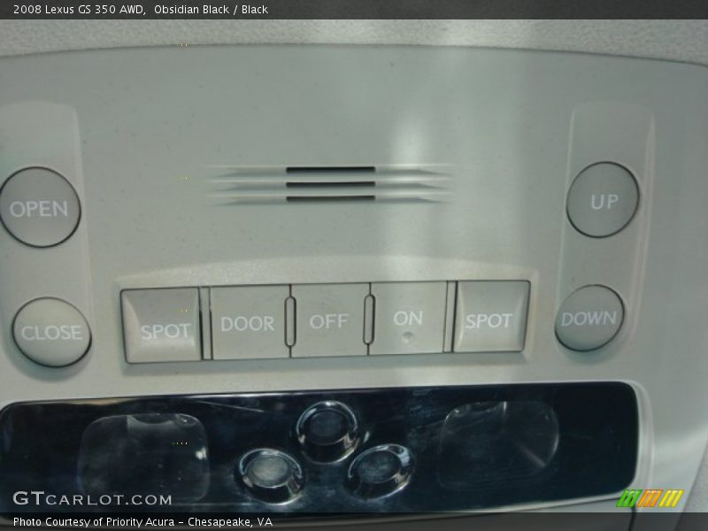 Obsidian Black / Black 2008 Lexus GS 350 AWD