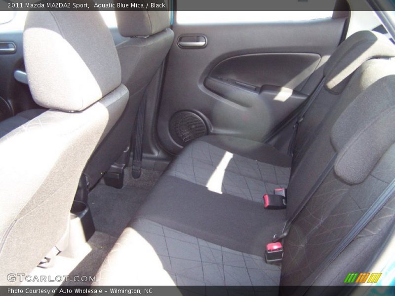 Aquatic Blue Mica / Black 2011 Mazda MAZDA2 Sport