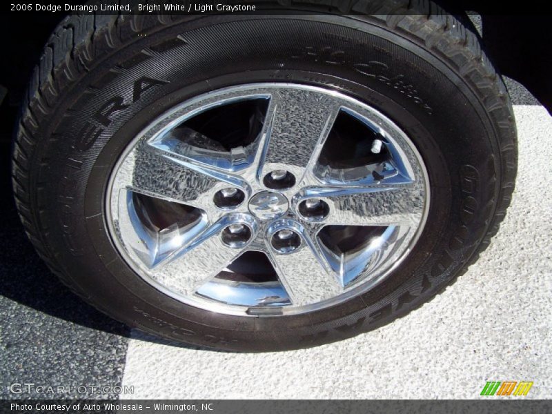 Bright White / Light Graystone 2006 Dodge Durango Limited
