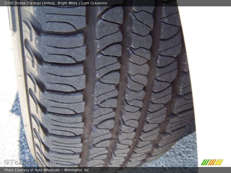 Bright White / Light Graystone 2006 Dodge Durango Limited