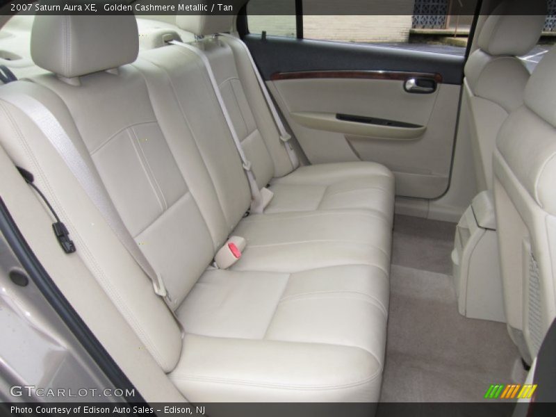 Golden Cashmere Metallic / Tan 2007 Saturn Aura XE