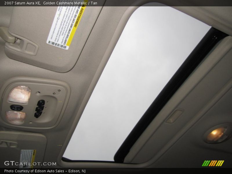 Golden Cashmere Metallic / Tan 2007 Saturn Aura XE