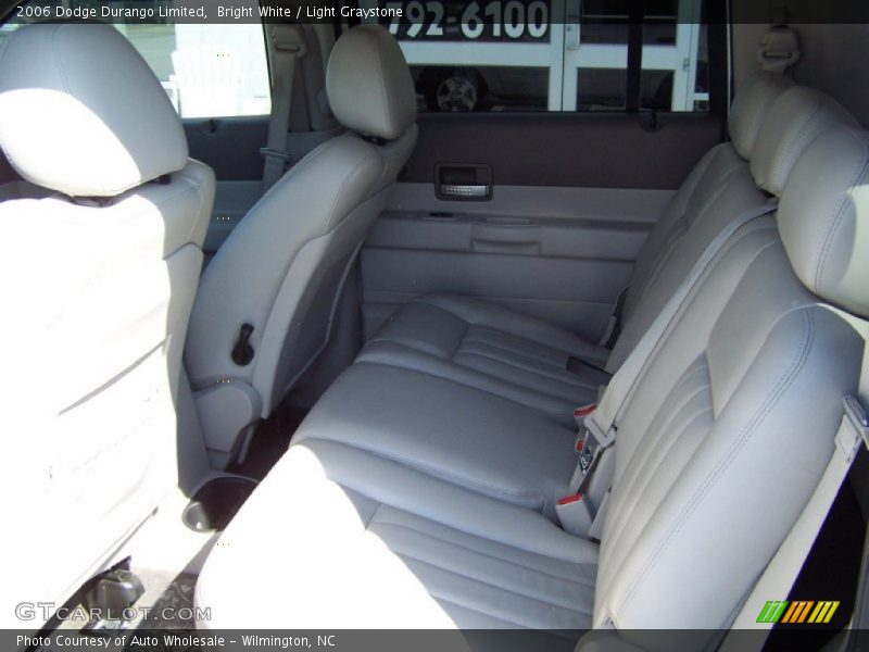 Bright White / Light Graystone 2006 Dodge Durango Limited