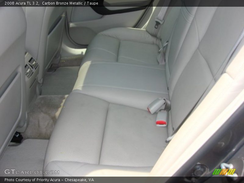 Carbon Bronze Metallic / Taupe 2008 Acura TL 3.2