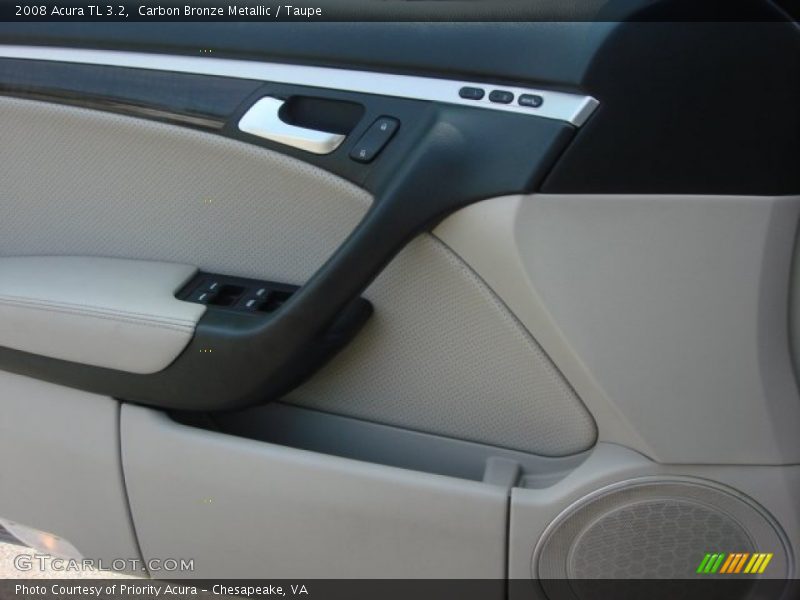 Carbon Bronze Metallic / Taupe 2008 Acura TL 3.2