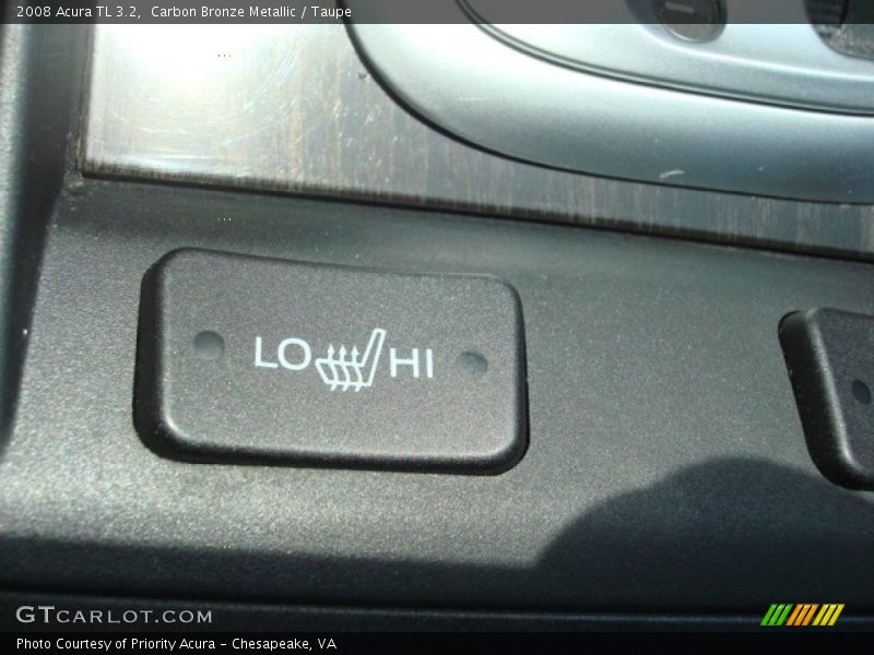 Carbon Bronze Metallic / Taupe 2008 Acura TL 3.2