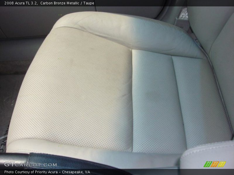 Carbon Bronze Metallic / Taupe 2008 Acura TL 3.2