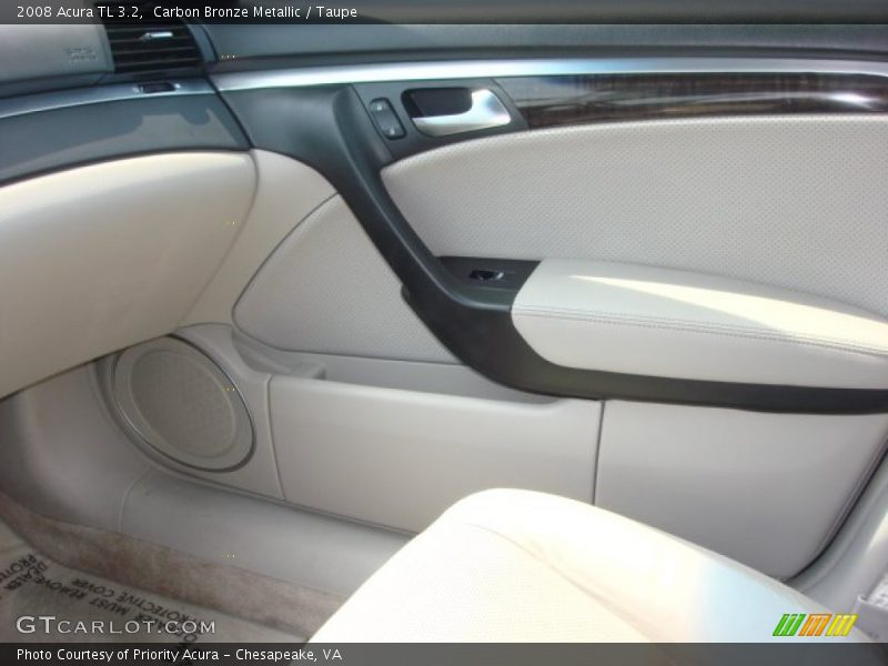 Carbon Bronze Metallic / Taupe 2008 Acura TL 3.2