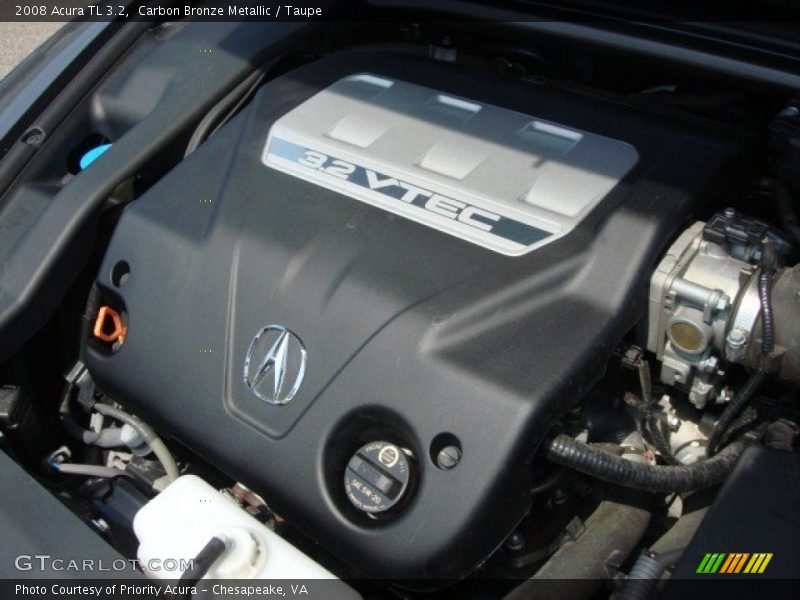 Carbon Bronze Metallic / Taupe 2008 Acura TL 3.2