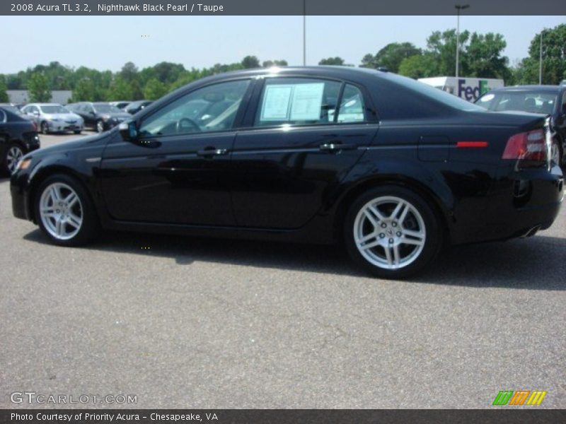 Nighthawk Black Pearl / Taupe 2008 Acura TL 3.2