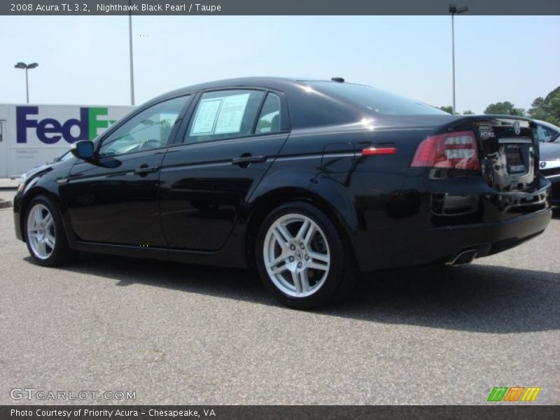 Nighthawk Black Pearl / Taupe 2008 Acura TL 3.2