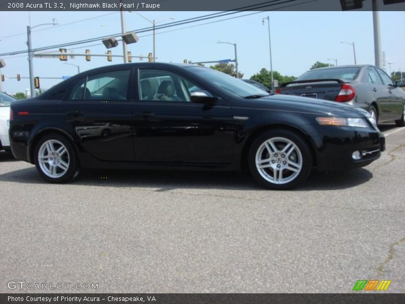 Nighthawk Black Pearl / Taupe 2008 Acura TL 3.2