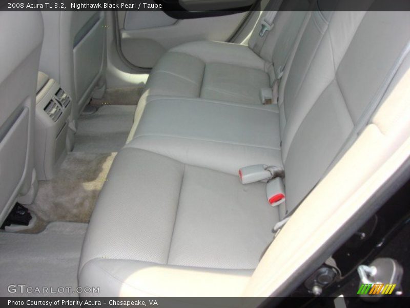 Nighthawk Black Pearl / Taupe 2008 Acura TL 3.2