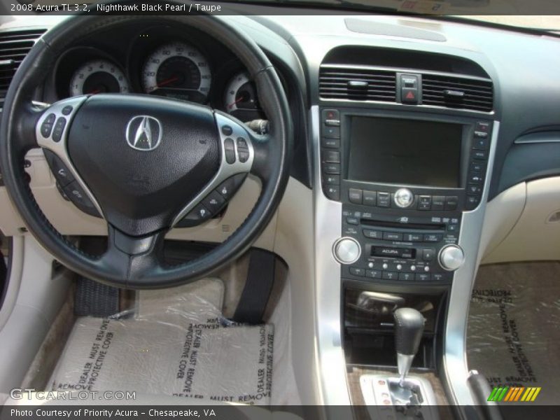 Nighthawk Black Pearl / Taupe 2008 Acura TL 3.2