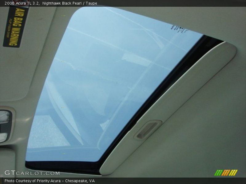 Nighthawk Black Pearl / Taupe 2008 Acura TL 3.2