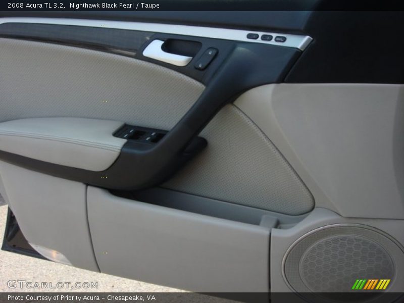 Nighthawk Black Pearl / Taupe 2008 Acura TL 3.2