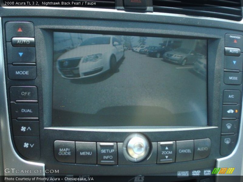 Nighthawk Black Pearl / Taupe 2008 Acura TL 3.2
