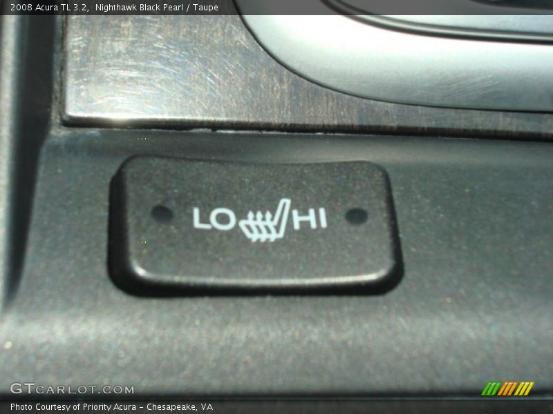 Nighthawk Black Pearl / Taupe 2008 Acura TL 3.2