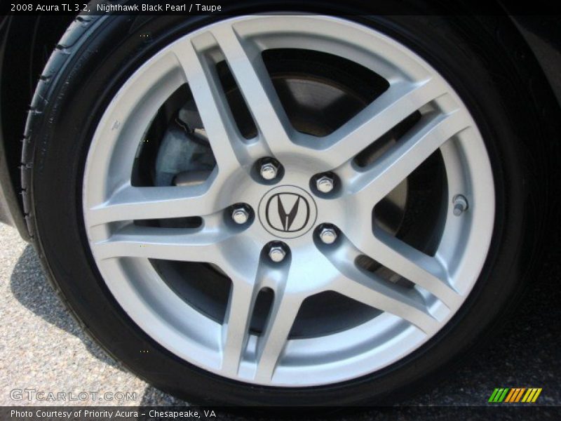 Nighthawk Black Pearl / Taupe 2008 Acura TL 3.2