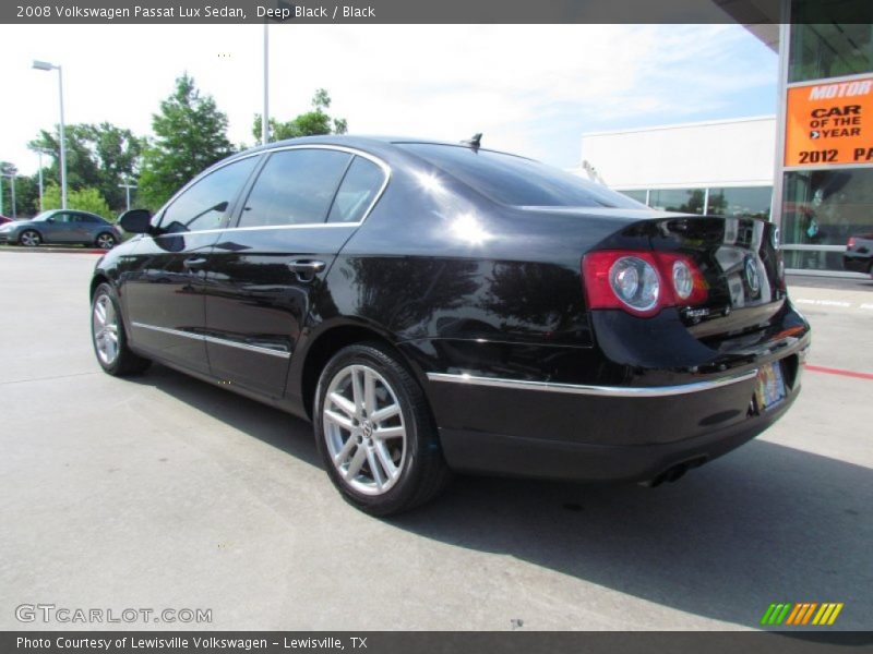 Deep Black / Black 2008 Volkswagen Passat Lux Sedan