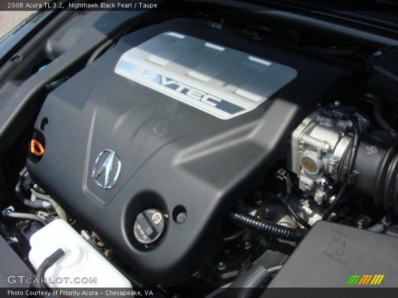 Nighthawk Black Pearl / Taupe 2008 Acura TL 3.2