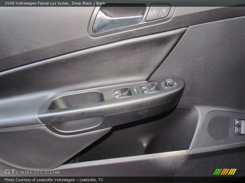 Deep Black / Black 2008 Volkswagen Passat Lux Sedan