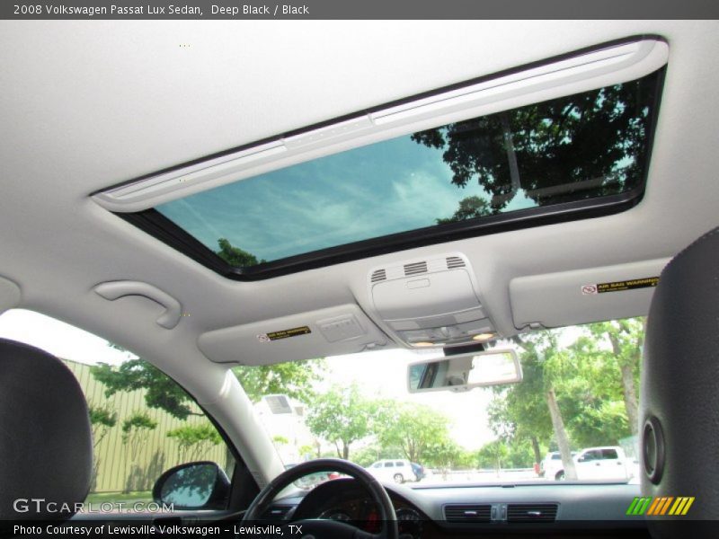 Deep Black / Black 2008 Volkswagen Passat Lux Sedan