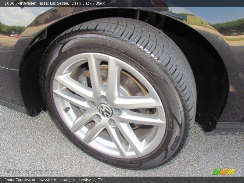 Deep Black / Black 2008 Volkswagen Passat Lux Sedan
