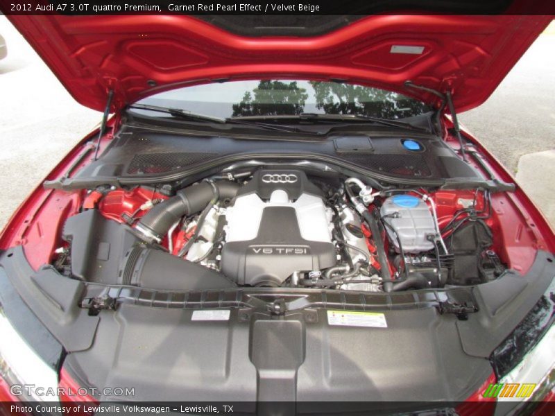  2012 A7 3.0T quattro Premium Engine - 3.0 Liter TFSI Supercharged DOHC 24-Valve VVT V6