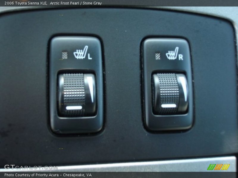 Arctic Frost Pearl / Stone Gray 2006 Toyota Sienna XLE