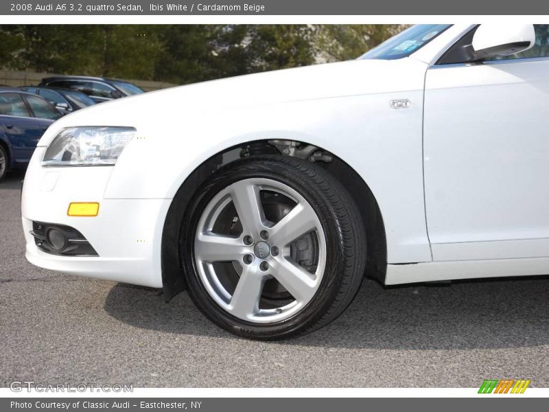 Ibis White / Cardamom Beige 2008 Audi A6 3.2 quattro Sedan