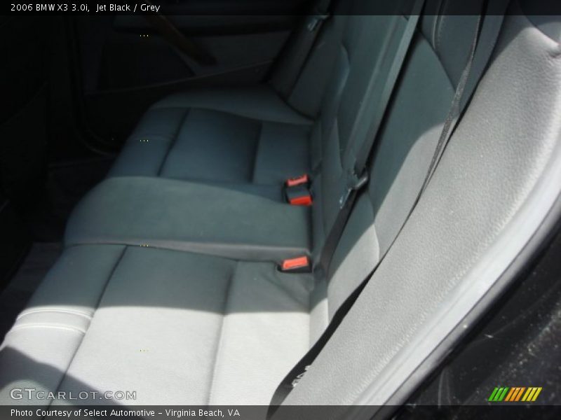Jet Black / Grey 2006 BMW X3 3.0i