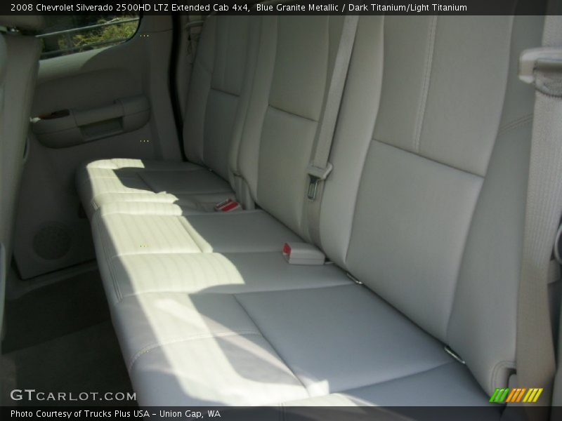 Blue Granite Metallic / Dark Titanium/Light Titanium 2008 Chevrolet Silverado 2500HD LTZ Extended Cab 4x4