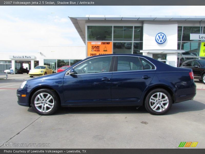 Shadow Blue / Anthracite 2007 Volkswagen Jetta 2.5 Sedan