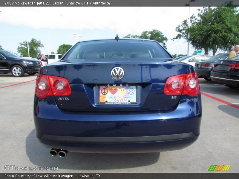 Shadow Blue / Anthracite 2007 Volkswagen Jetta 2.5 Sedan