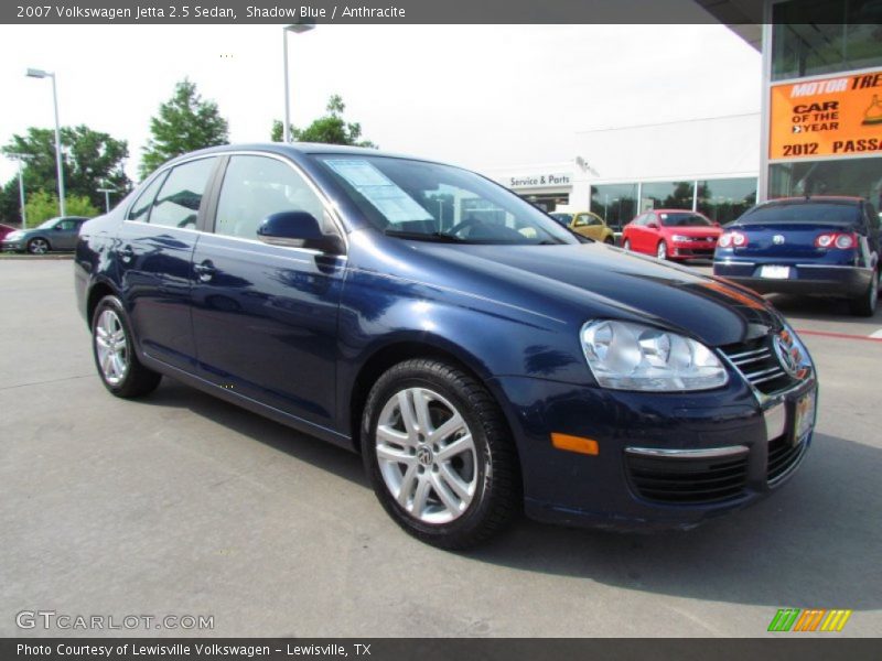 Shadow Blue / Anthracite 2007 Volkswagen Jetta 2.5 Sedan