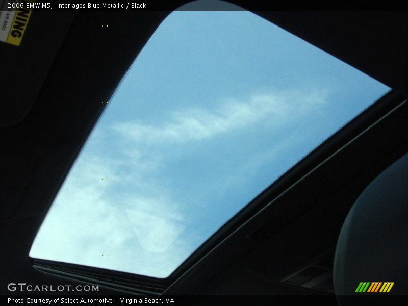 Interlagos Blue Metallic / Black 2006 BMW M5