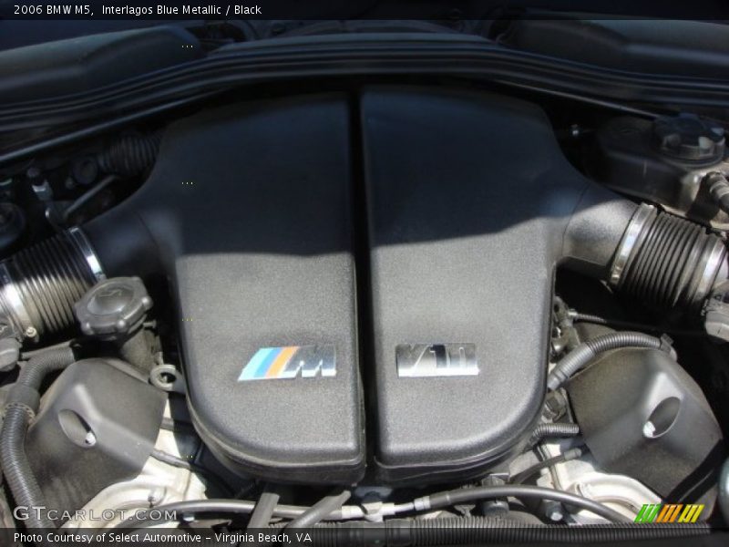  2006 M5  Engine - 5.0 Liter M DOHC 40-Valve VVT V10