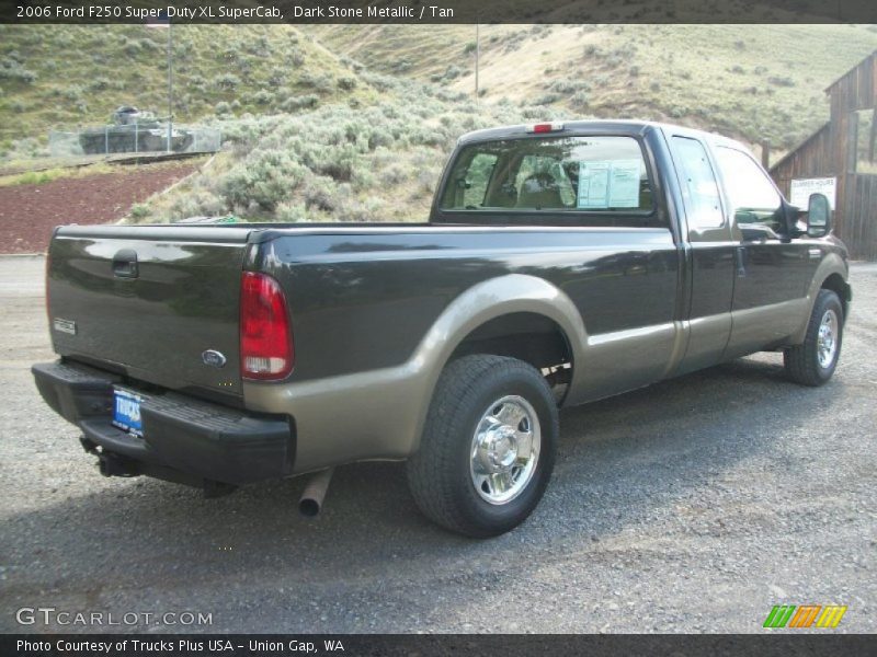 Dark Stone Metallic / Tan 2006 Ford F250 Super Duty XL SuperCab