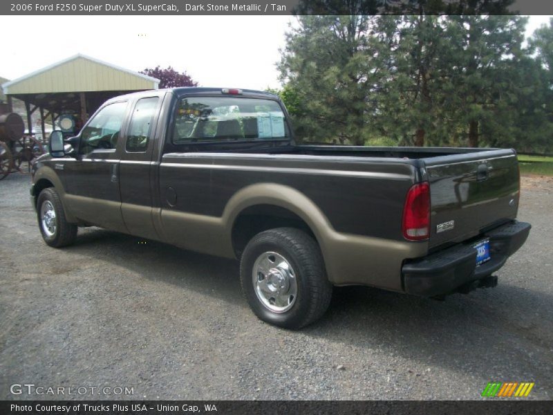 Dark Stone Metallic / Tan 2006 Ford F250 Super Duty XL SuperCab