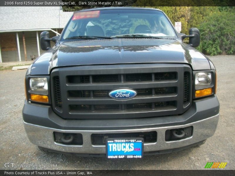 Dark Stone Metallic / Tan 2006 Ford F250 Super Duty XL SuperCab