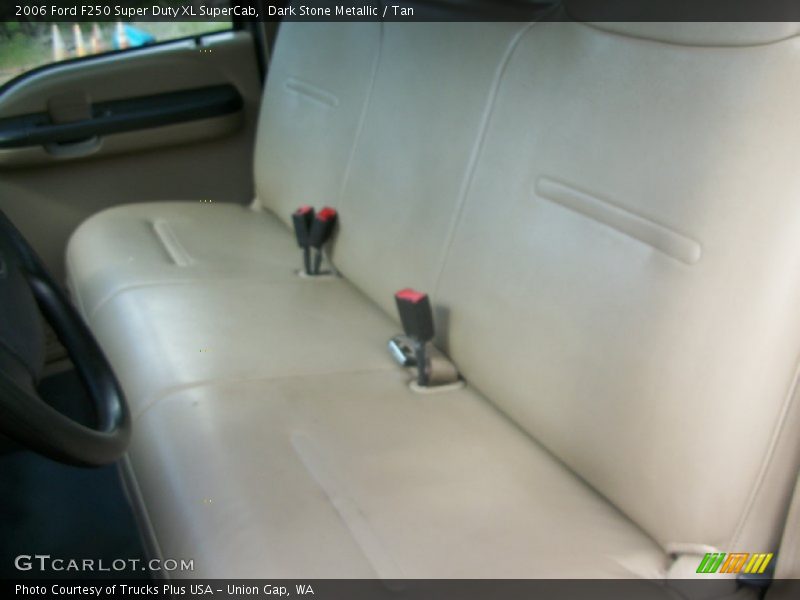 Dark Stone Metallic / Tan 2006 Ford F250 Super Duty XL SuperCab
