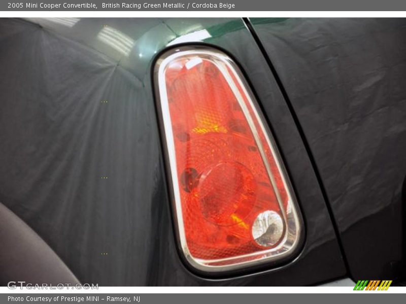 British Racing Green Metallic / Cordoba Beige 2005 Mini Cooper Convertible